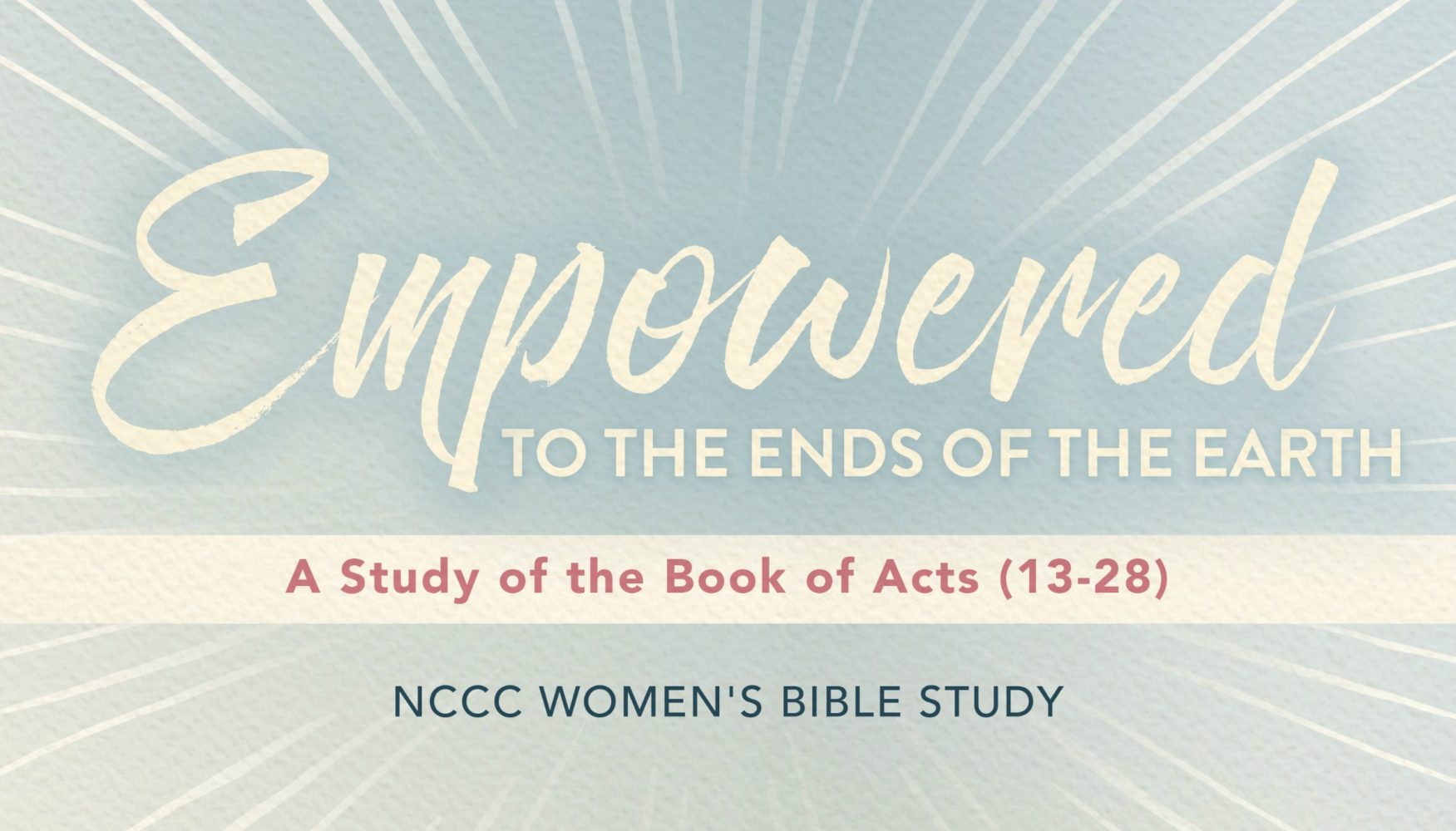 Fall Bible Study
